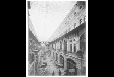 Evgenii Simonov, Upper Trading Rows, Interior, 1892. A. Pomerantsev, architect Simonov