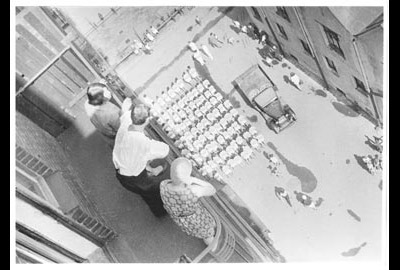 Aleksandr Rodchenko, Assembling for a Demonstration, 1928–30 Rodchenko