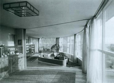 Interior, Villa for E. Liska, Ostrava
