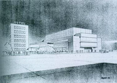 Design for Cultural Centre, Ostrava
